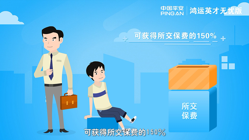 平安保險(xiǎn) 鴻運(yùn)英才無(wú)憂版少兒重疾保險(xiǎn)產(chǎn)品計(jì)劃二維動(dòng)畫(huà)