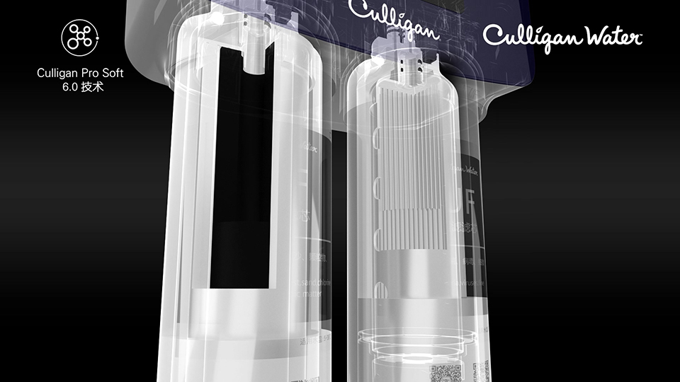 康麗根 UF家用凈水器三維動(dòng)畫(huà)
