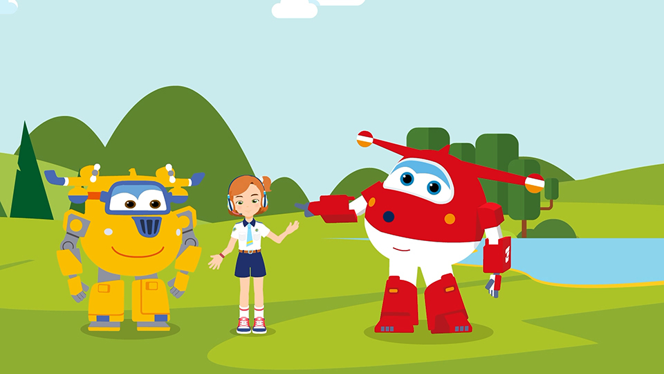 超級飛俠 學(xué)英語認識顏色