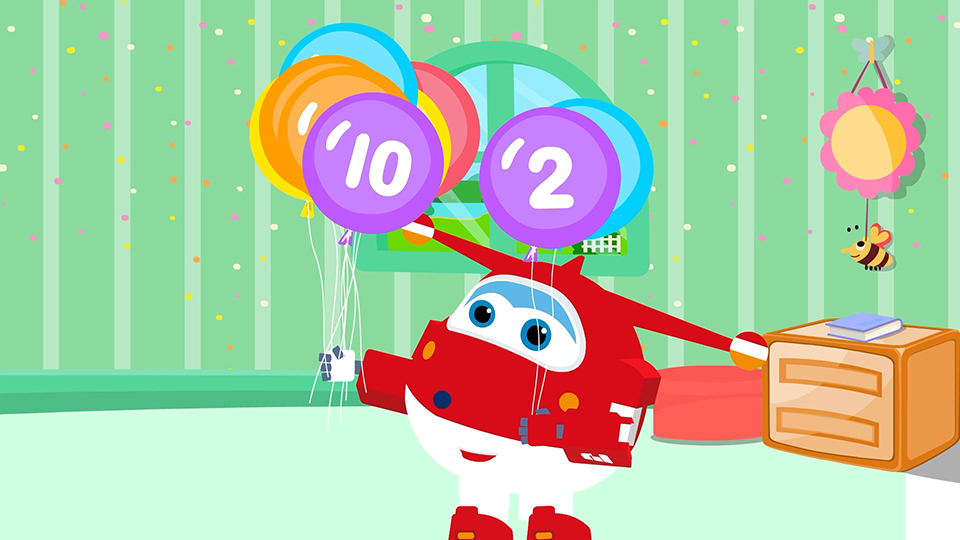 超級(jí)飛俠 學(xué)英語學(xué)習(xí)數(shù)字