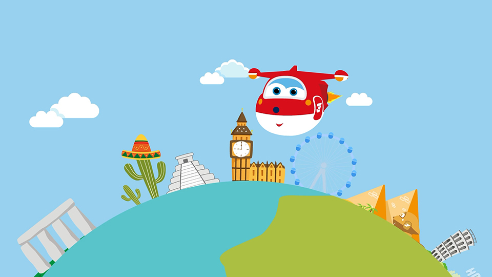 超級(jí)飛俠 學(xué)英語字母歌