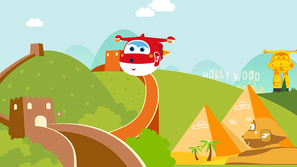 超級(jí)飛俠 學(xué)英語字母歌